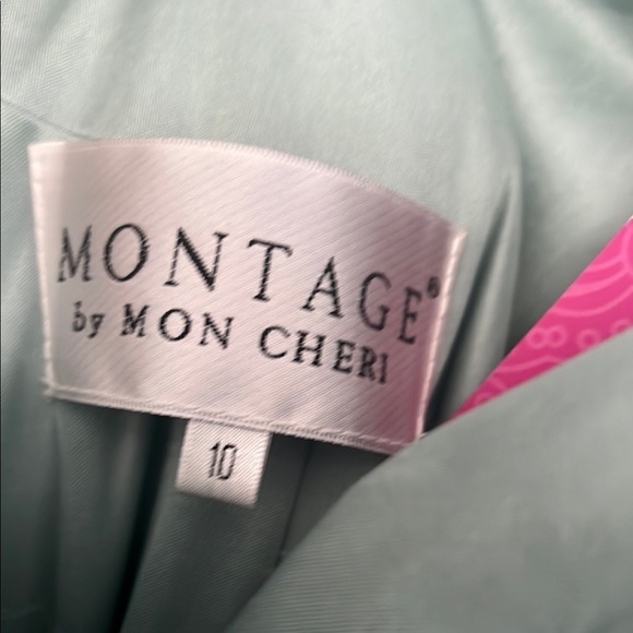 Elegant Green Lace Evening Gown, Mother of Bride or Mother of Groom NWT - Picture 4 of 6